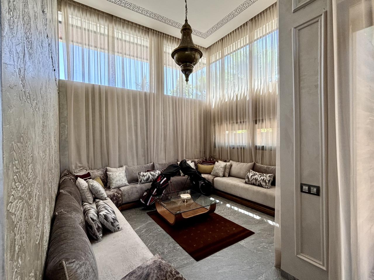 VILLA D'ARCHITECTE 4 SUITES FRONT GOLF ARGAN