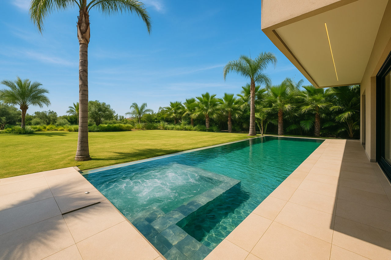 INCROYABLE VILLA INDÉPENDANTE DE 5 SUITES FRONT GOLF ARGAN