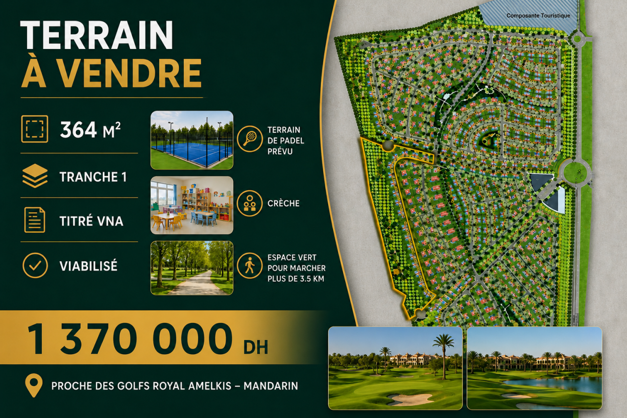 Plot of land for sale in a private and secure estate
