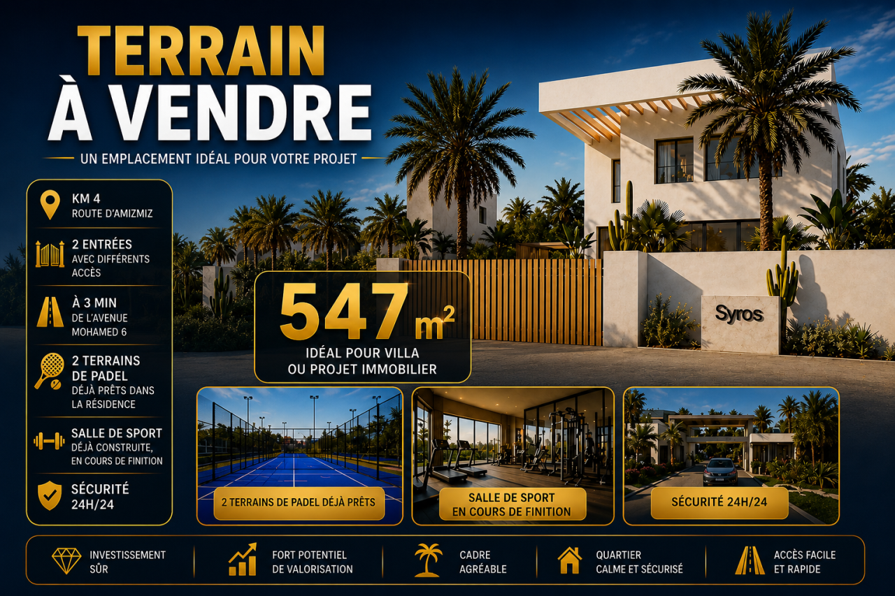 Premium Land Ideal for Villa for Sale – Amizmiz Road