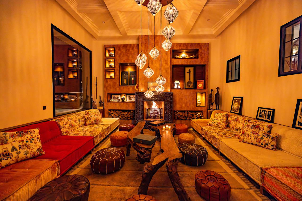 Villa Yemna – Villa de Luxe à Marrakech avec Piscine Chauffée, Terrain de Padel Privé et Vue sur les Montagnes de l’Atlas