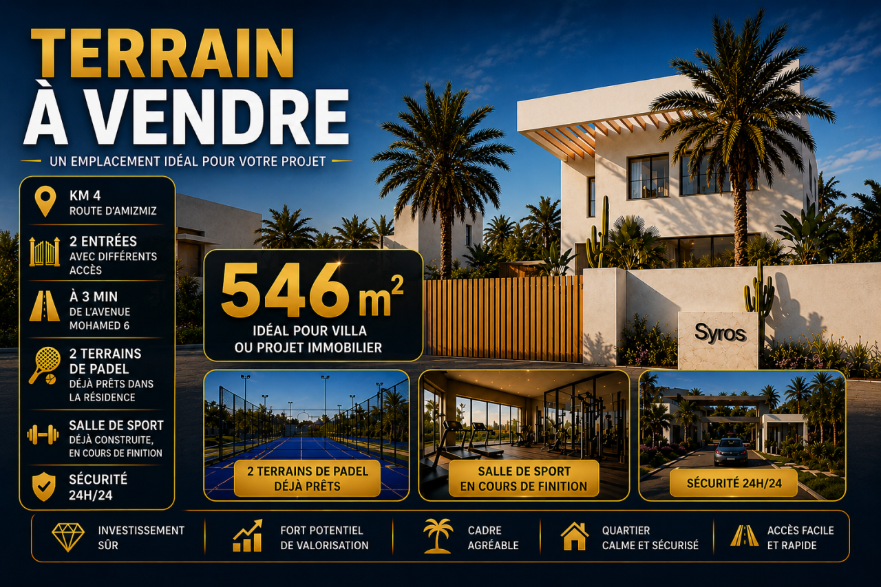 Premium Land Ideal for Villa for Sale – Amizmiz Road