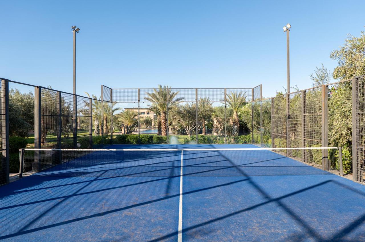Villa Yemna – Villa de Luxe à Marrakech avec Piscine Chauffée, Terrain de Padel Privé et Vue sur les Montagnes de l’Atlas