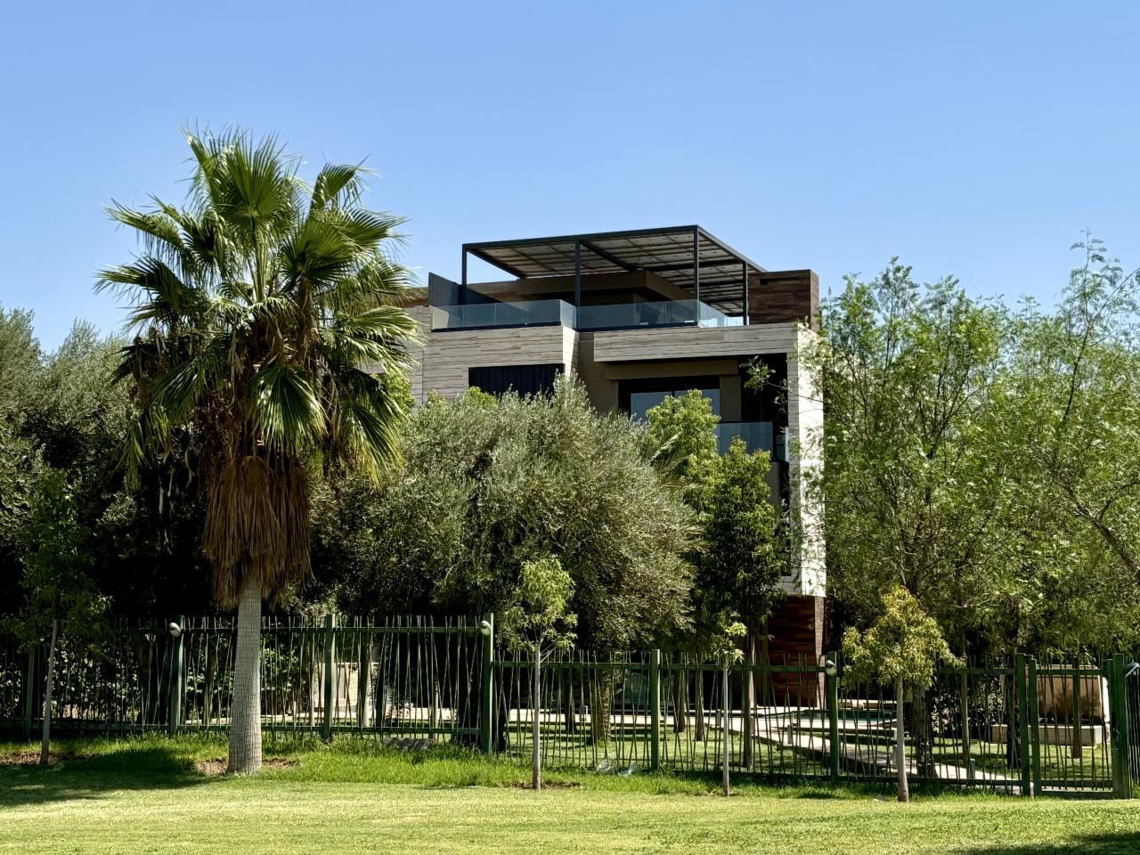 VILLA D'ARCHITECTE 4 SUITES FRONT GOLF ARGAN