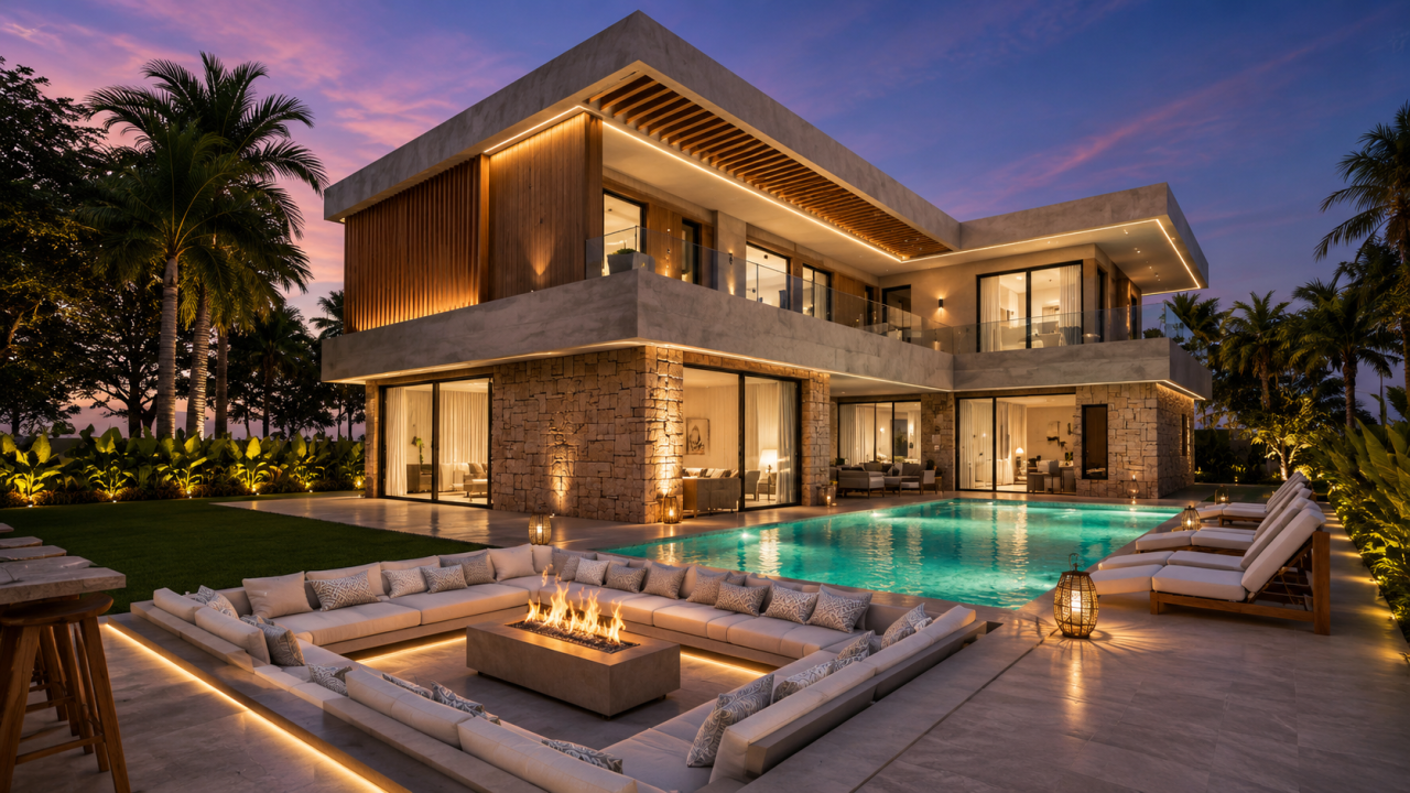 Villas de Luxe avec Vue Atlas à Vendre – Route de l’Ourika – À partir de