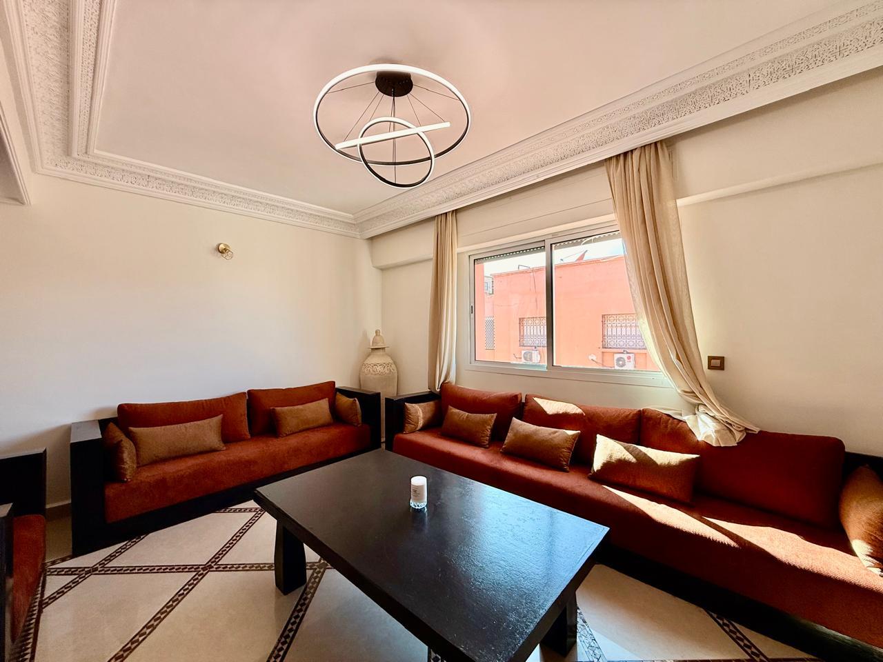 Appartement Guéliz centre dernier étage avec rooftop privé