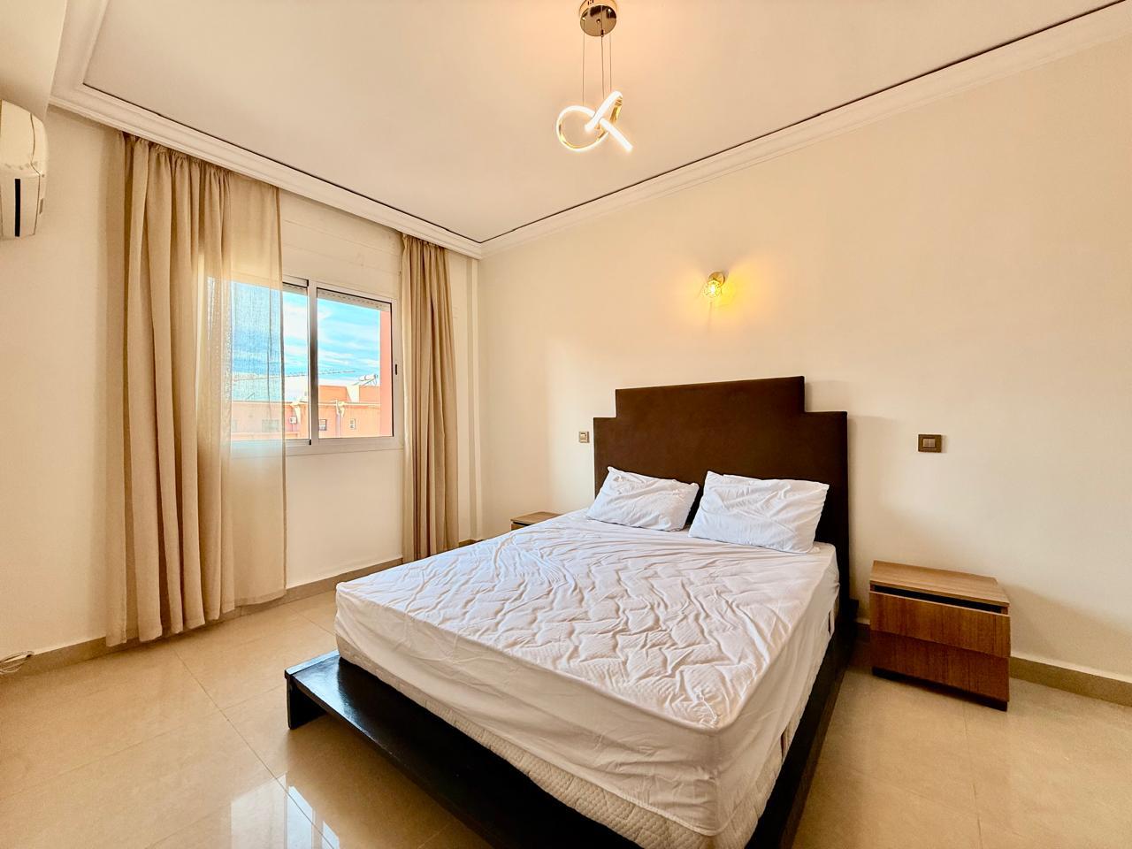 Appartement Guéliz centre dernier étage avec rooftop privé