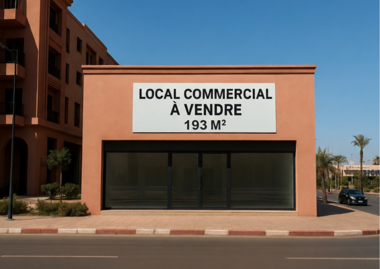 Local Commercial de Prestige à Louer – Avenue Mohammed VI