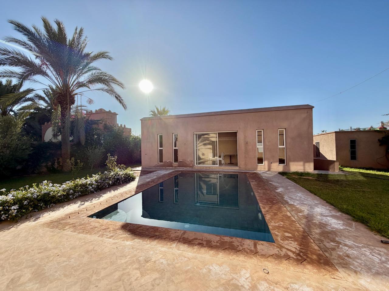 Villa Marocaine Authentique avec Hammam Et Piscine – 7 Chambres