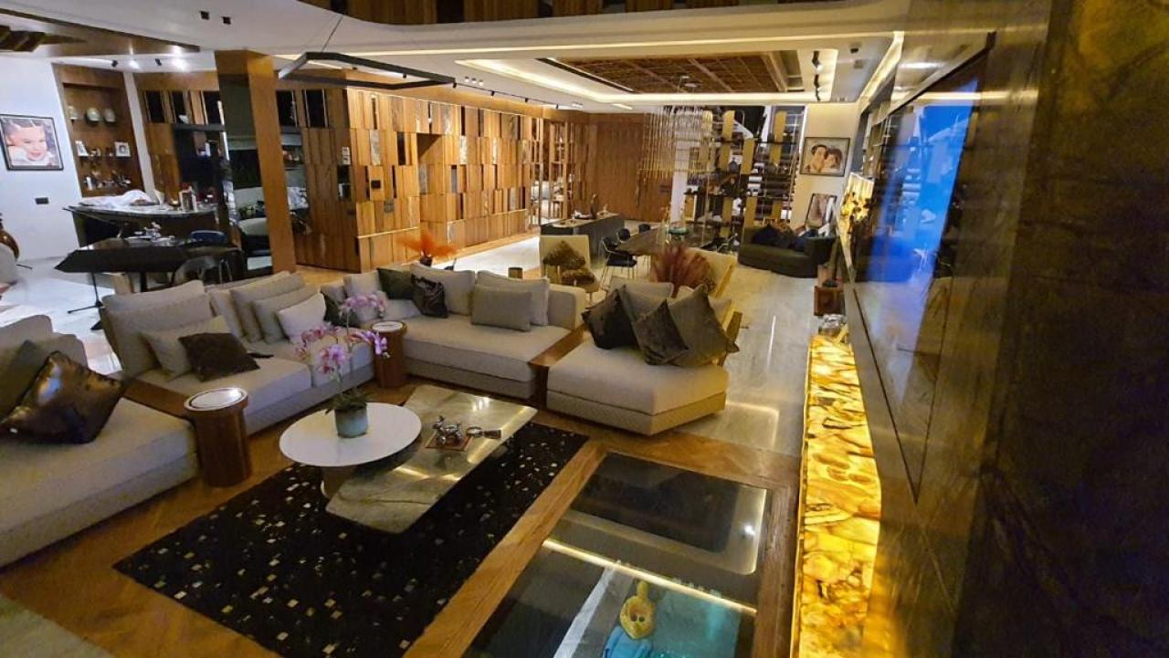 Villa d’architecte front line golf à vendre à Argan Golf – Vue lac et Atlas