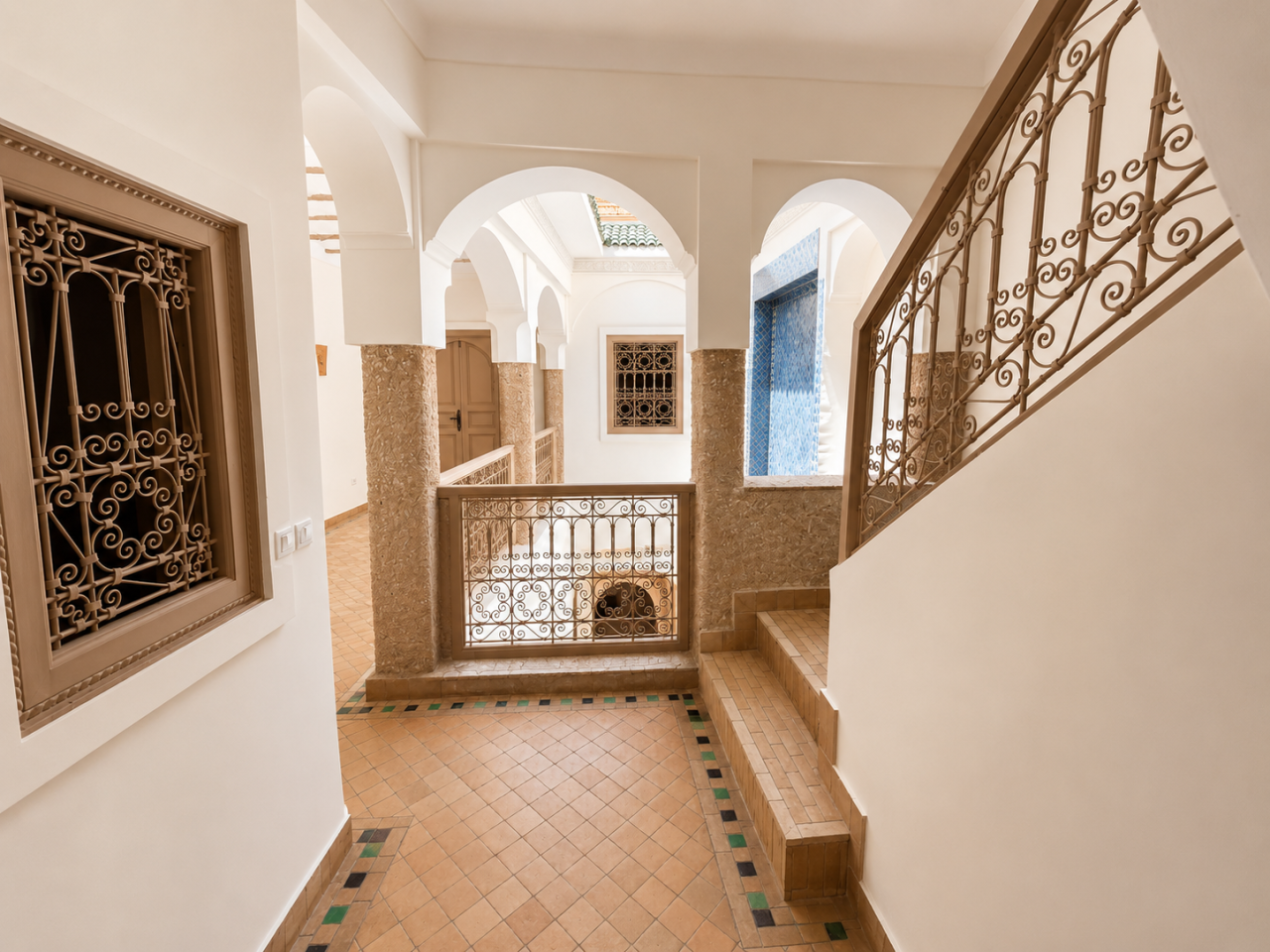 Joli Riad TITRÉ de 3 chambres avec Jacuzzi à vendre à Bab Doukkala