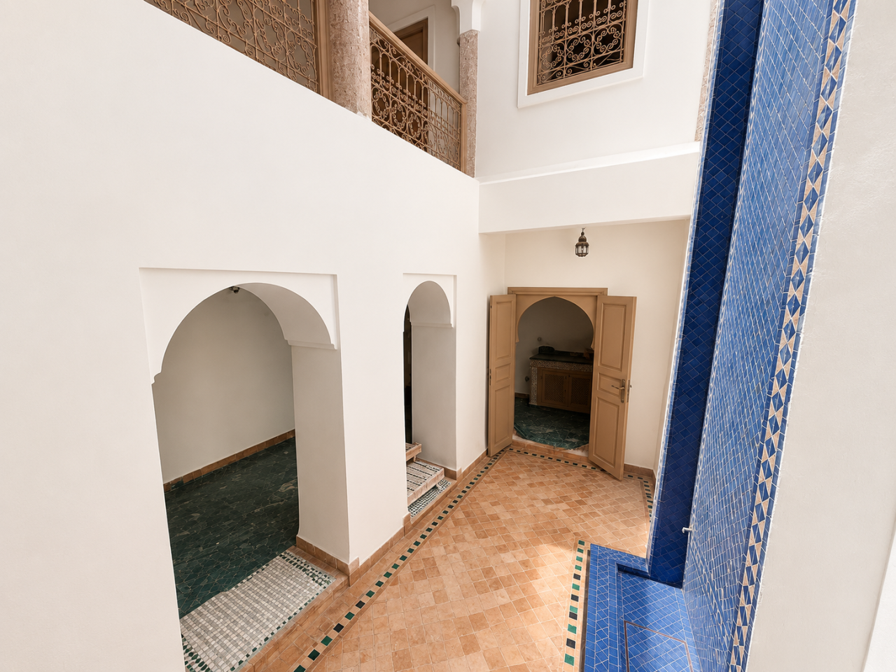 Joli Riad TITRÉ de 3 chambres avec Jacuzzi à vendre à Bab Doukkala