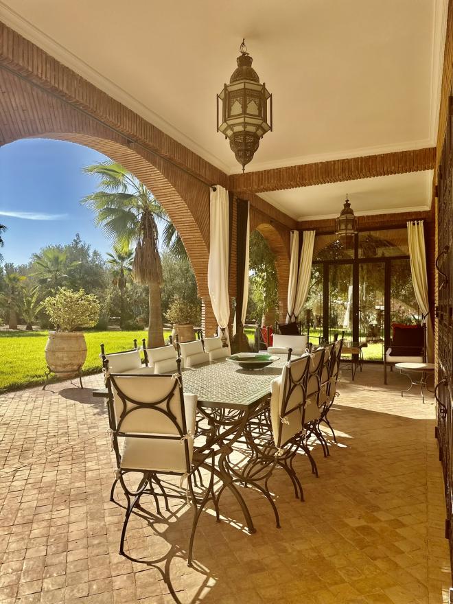 Villa de luxe à vendre route de l’Ourika