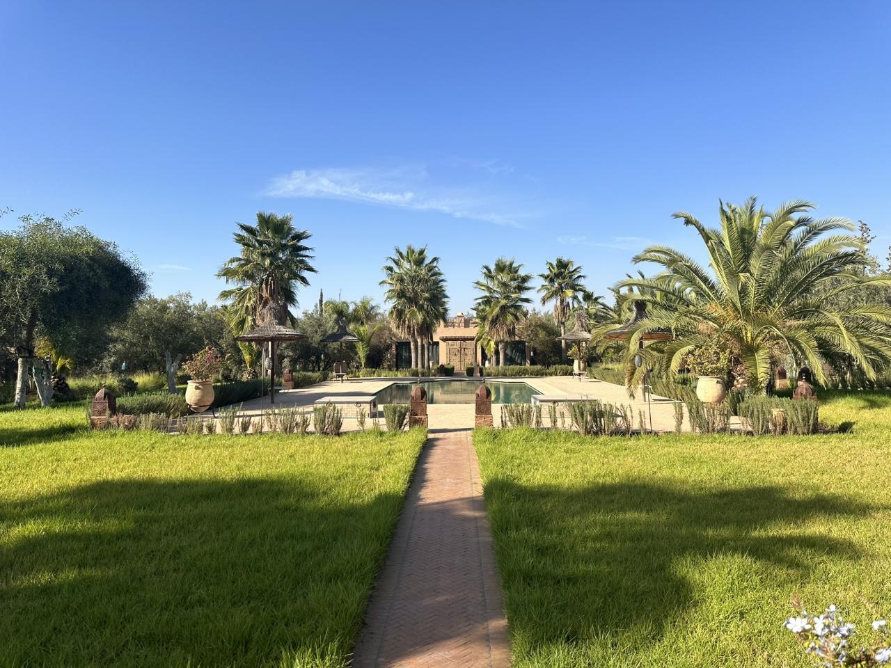 Villa de luxe à vendre route de l’Ourika