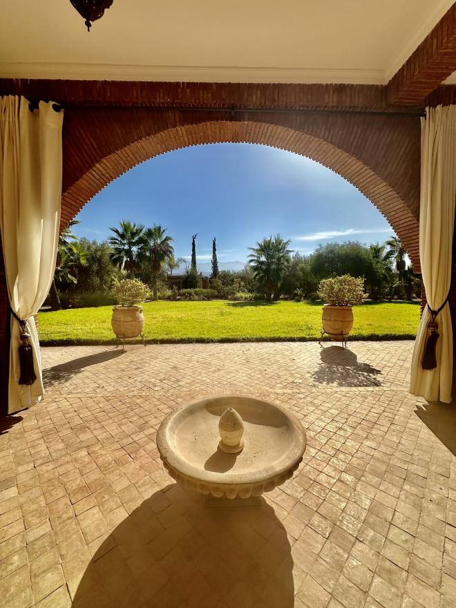 Villa de luxe à vendre route de l’Ourika