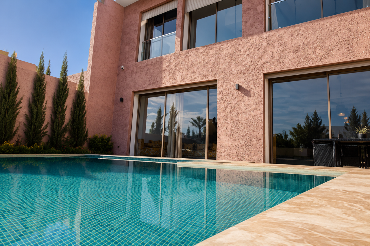 Villa d’Exception à Vendre – Proche Golfs et Hôtels de Prestige – Route d’Amizmiz