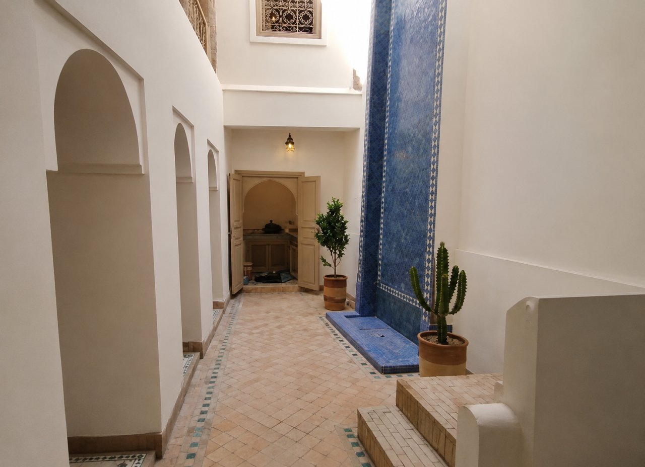 Joli Riad TITRÉ de 3 chambres avec Jacuzzi à vendre à Bab Doukkala