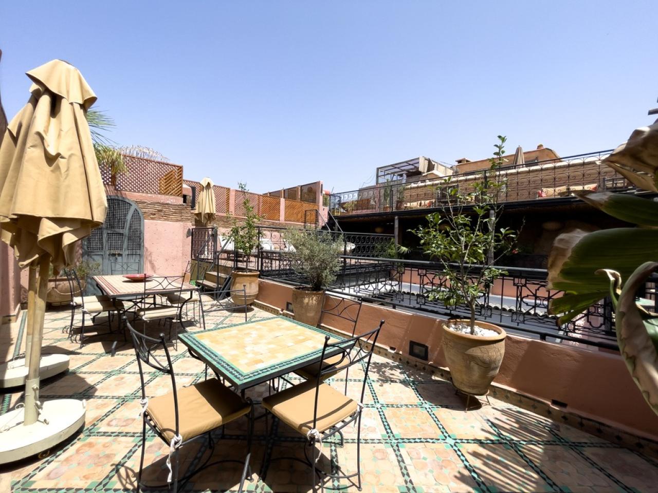 Riad Rénové à vendre- Emplacement exceptionnel Médina Marrakech