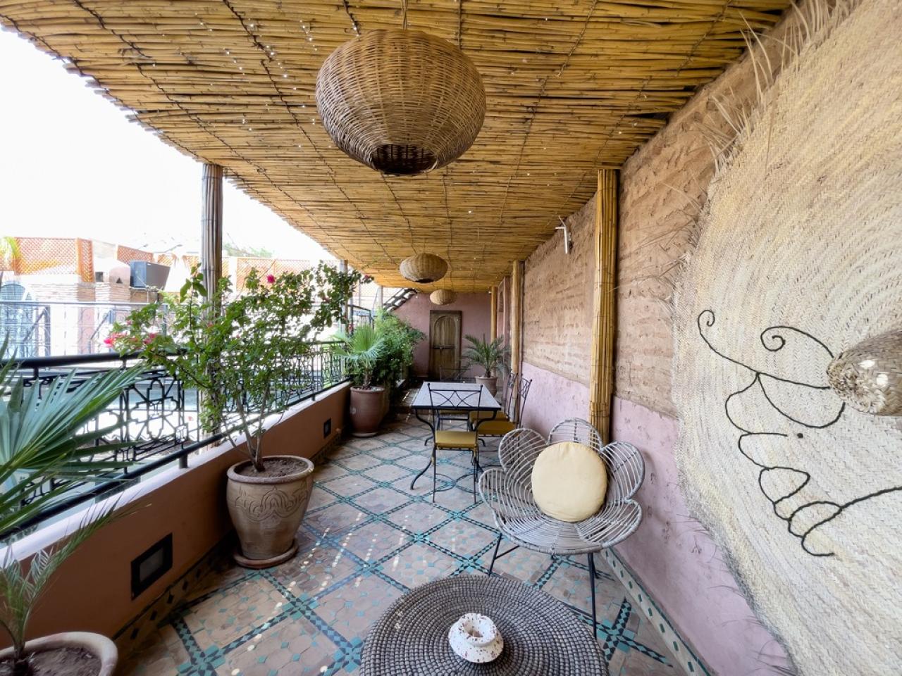 Riad Rénové à vendre- Emplacement exceptionnel Médina Marrakech