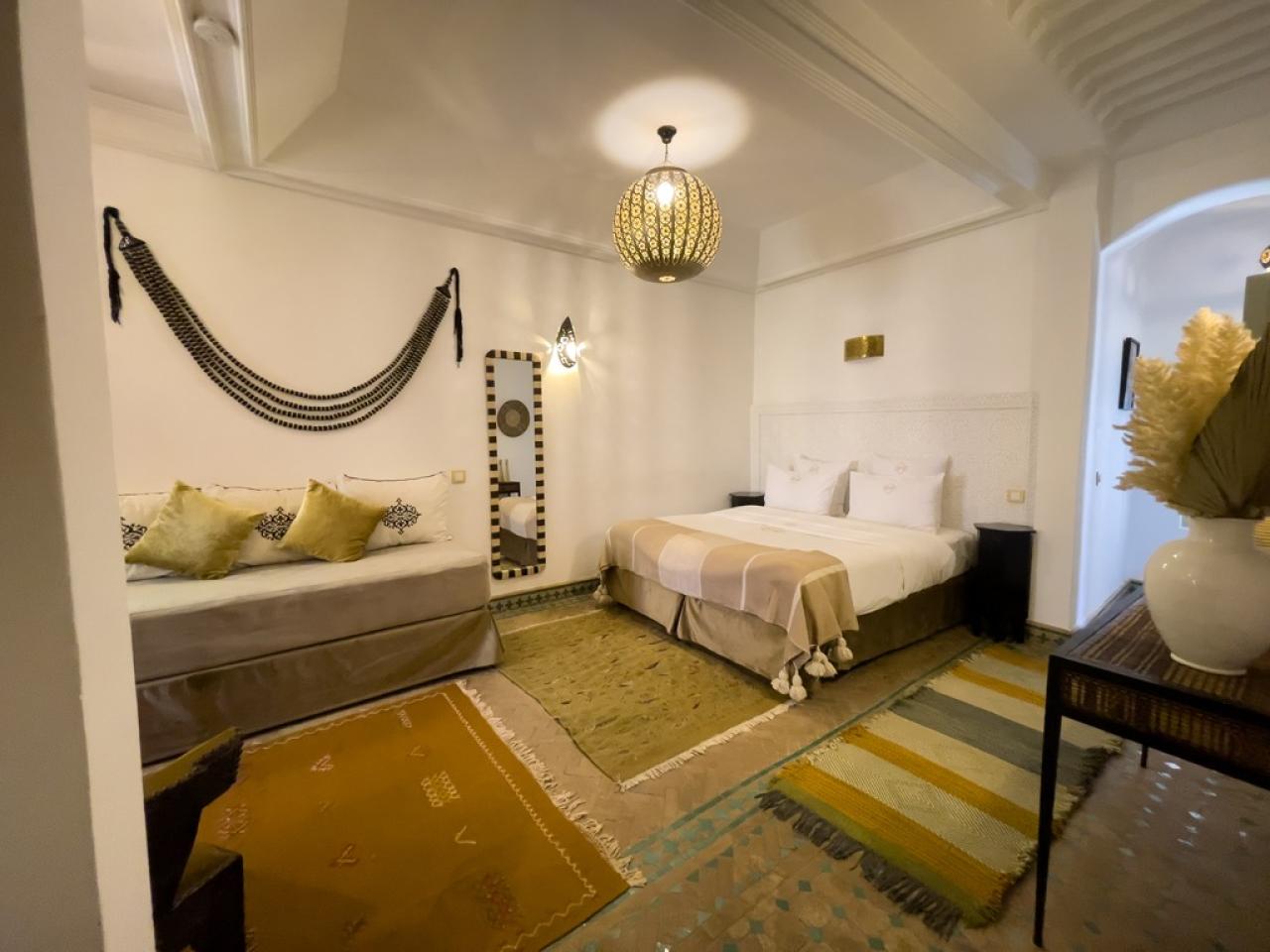 Riad Rénové à vendre- Emplacement exceptionnel Médina Marrakech