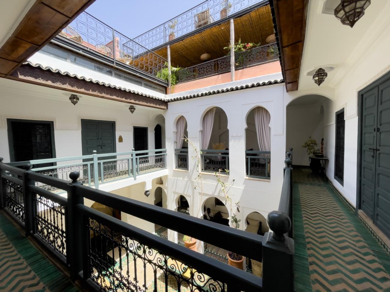 Riad Rénové à vendre- Emplacement exceptionnel Médina Marrakech