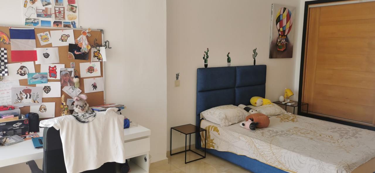 Villa 5 chambres à louer non meublée sur route de casa