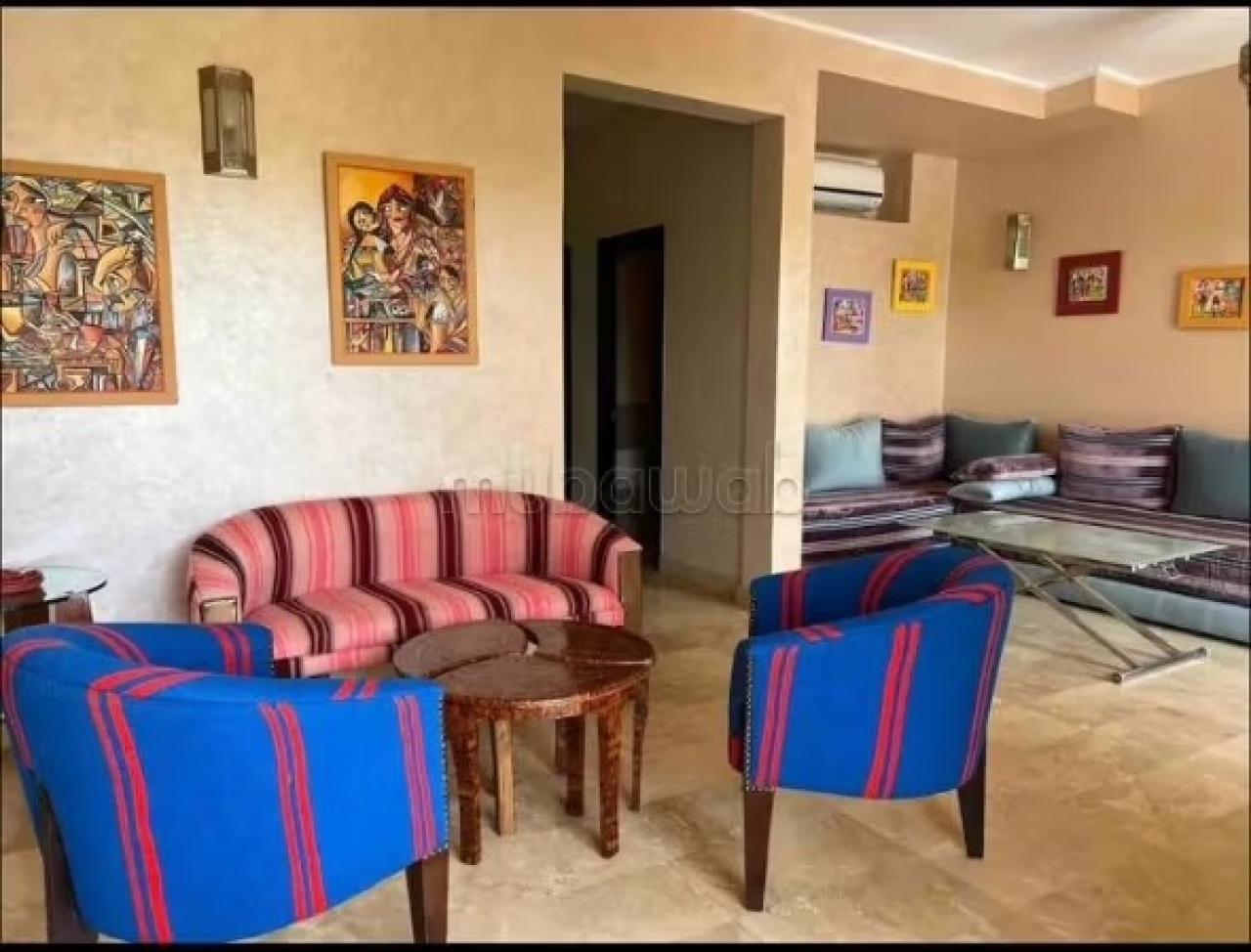 Pavillon 4 chambres avec piscine à louer sur la route de l’Ourika