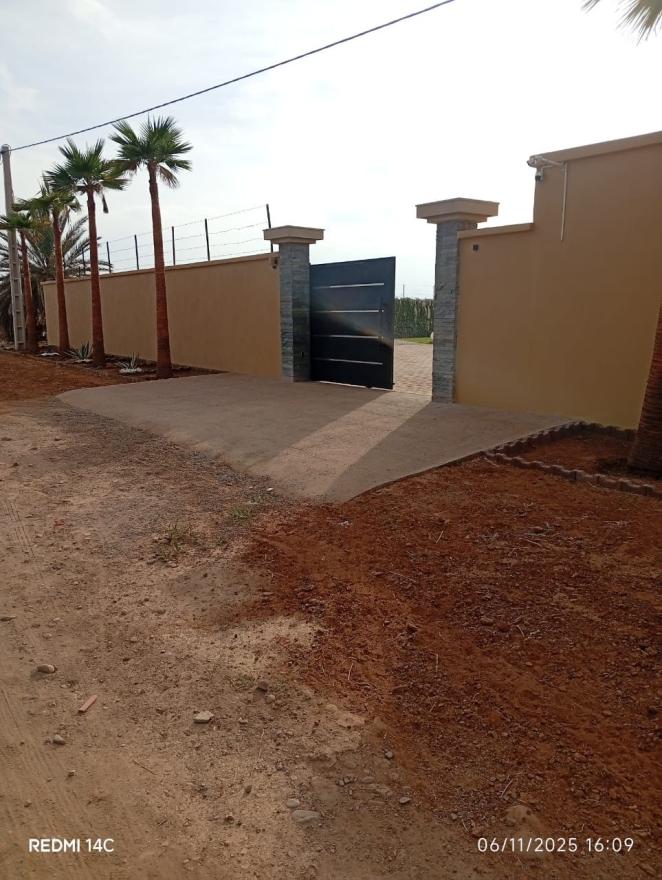 New Villa for Sale in Marrakech – Route d’Ourika, Canal Zaraba