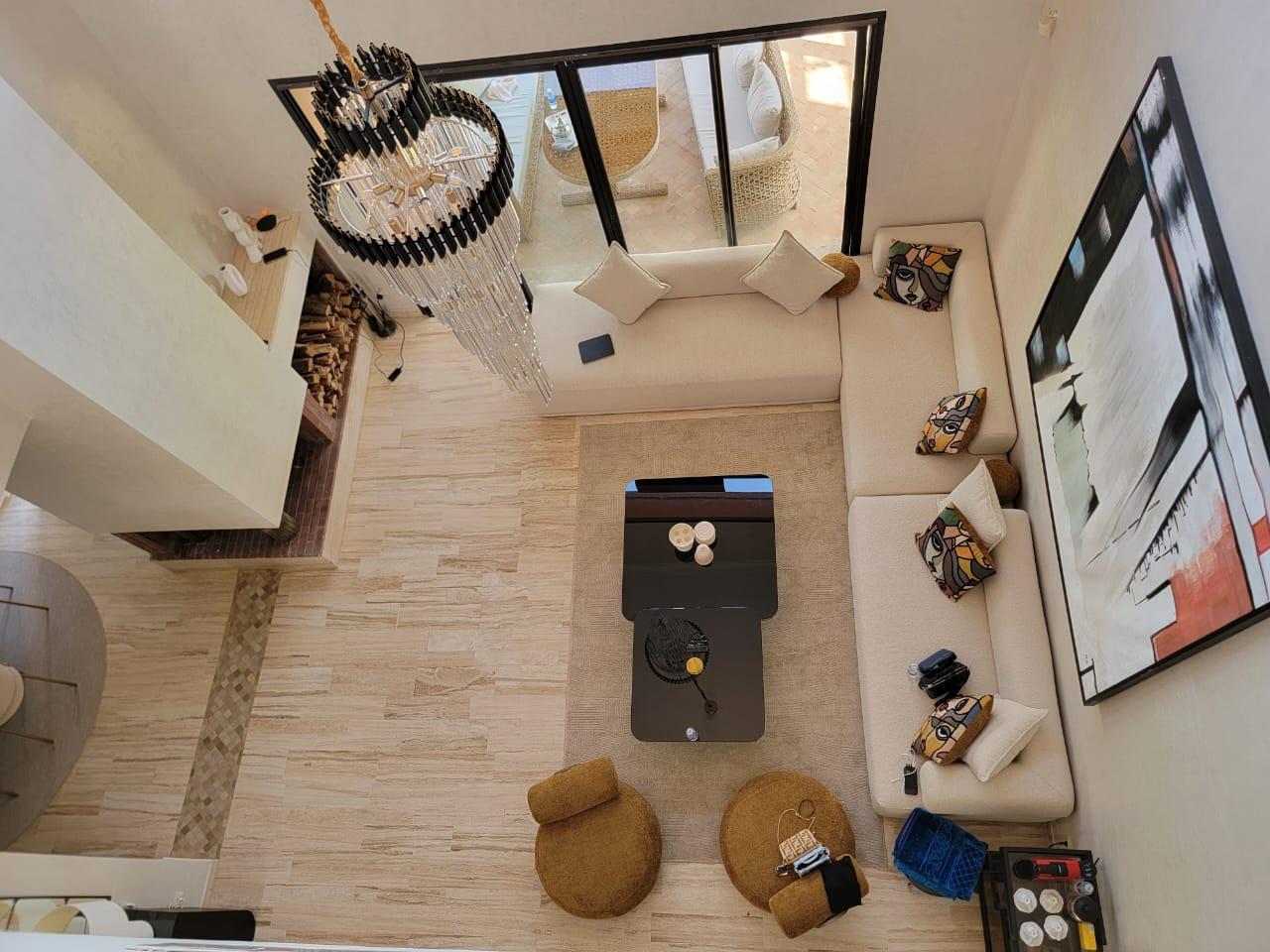 Villa de luxe en location route de Fès