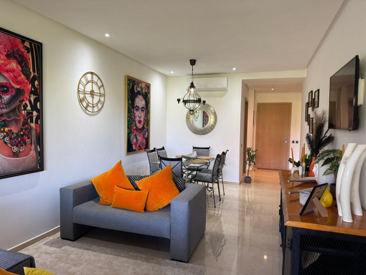 Rez-de-Jardin Meublé raffiné à louer Prestigia opale