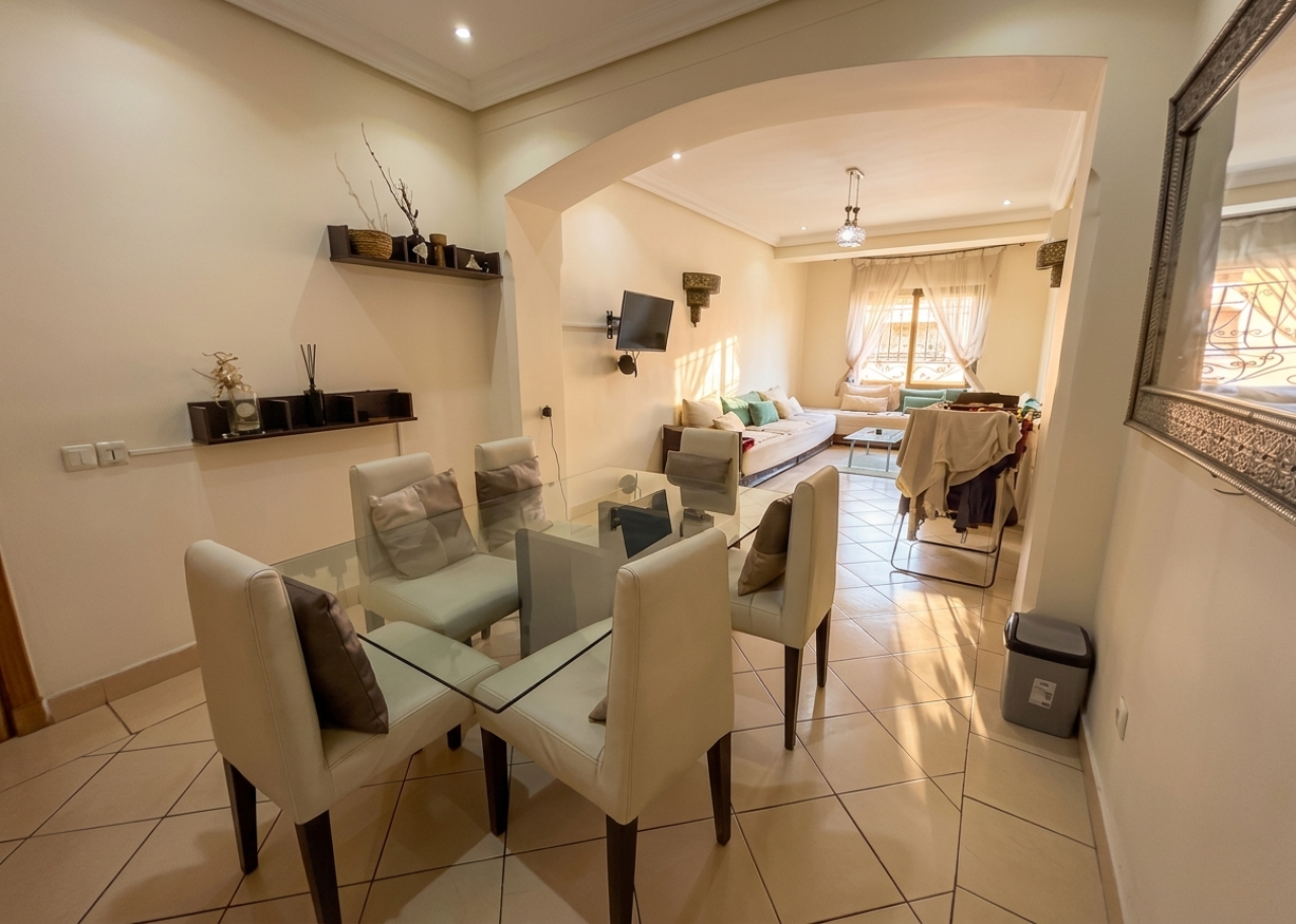 Superbe Appartement 2 Chambres à Vendre en Plein Centre de Guéliz