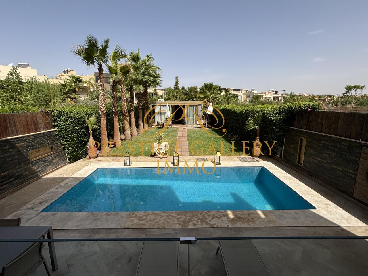 SUBLIME VILLA 5 CHAMBRES AVEC DÉPENDANCE SUR ARGAN GOLF