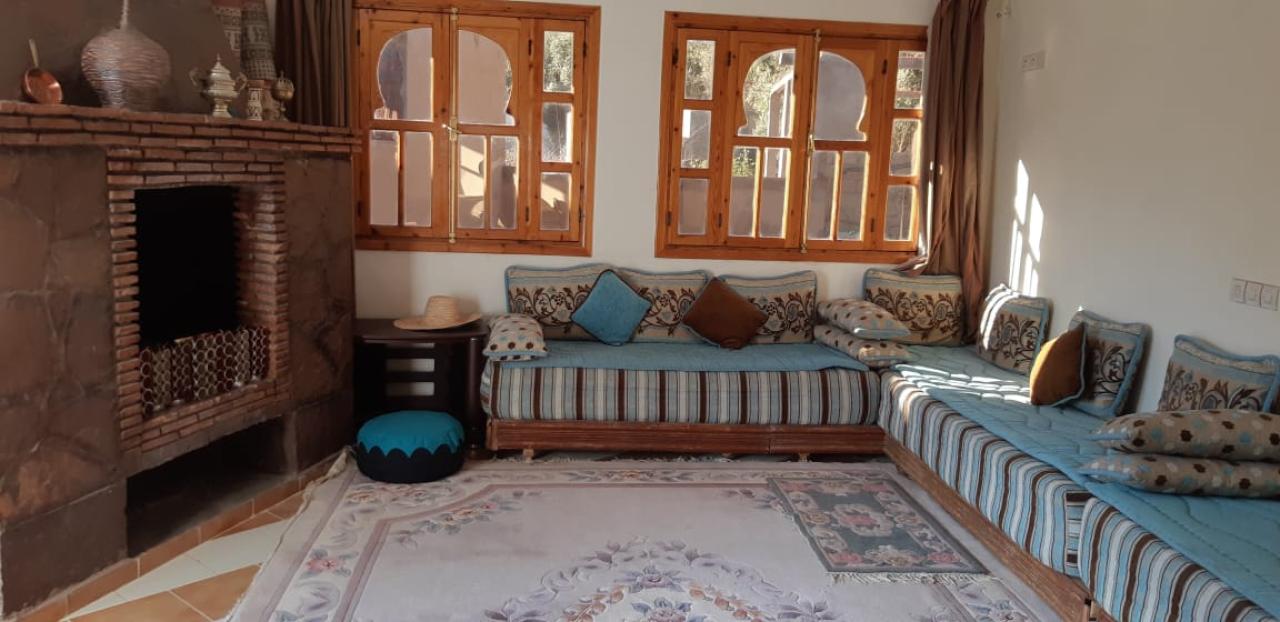 Maison d'hôte 10 chambres à louer route de l'Ourika