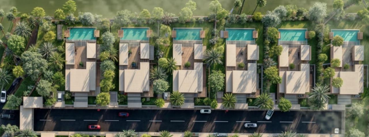 Villas modernes authentiques à vendre – Route d'Amezmiz Marrakech