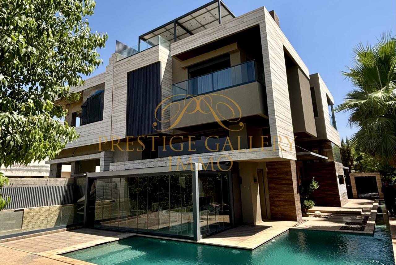 VILLA D'ARCHITECTE 4 SUITES FRONT GOLF ARGAN