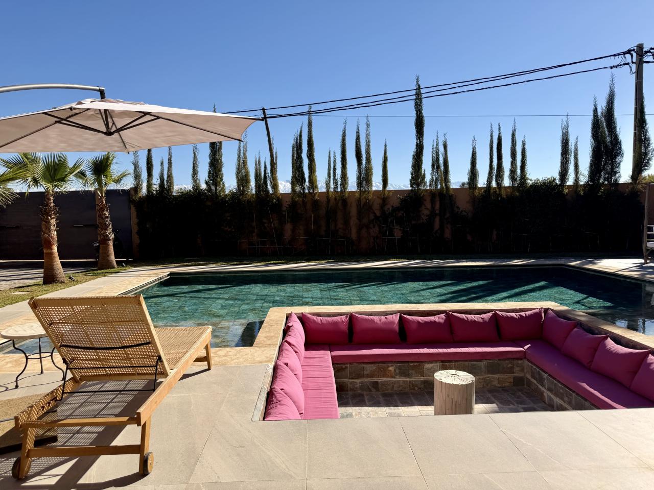 Villa de Vacances 4 Chambres avec Piscine Privée – Route de l’Ourika