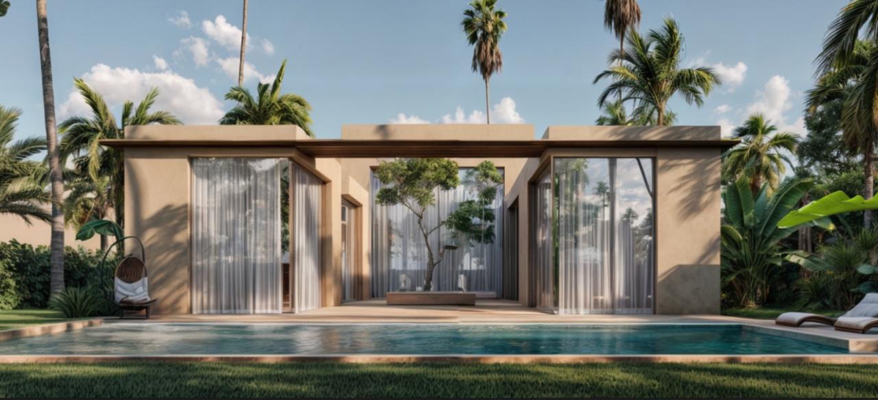 Villas modernes authentiques à vendre – Route d'Amezmiz Marrakech