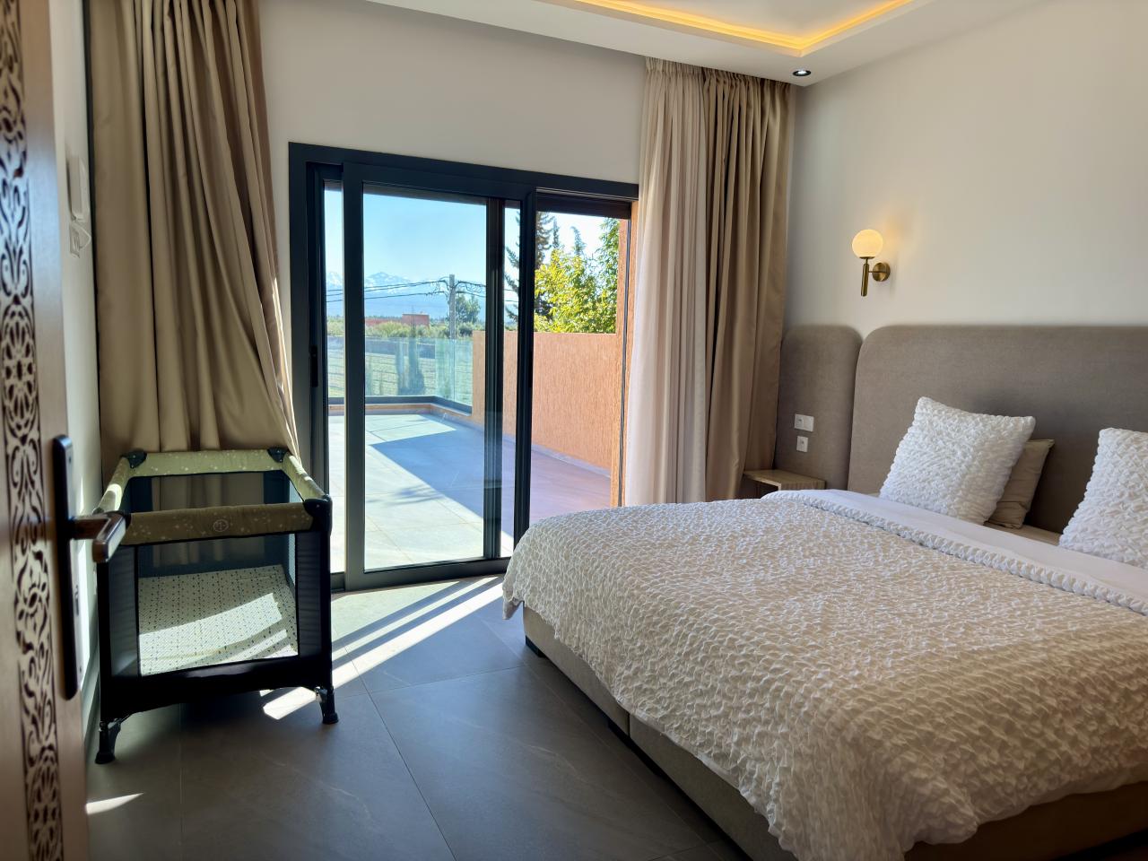 Villa de Vacances 4 Chambres avec Piscine Privée – Route de l’Ourika